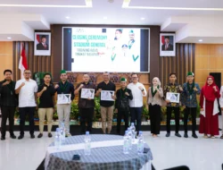 HMI Kota Bogor Tutup Training Raya LK II-LKK, Dihadiri Anas Urbaningrum dan Jenal Mutaqin