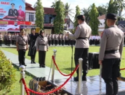Penyegaran Organisasi, AKP Evo Nosara Resmi Menjabat Kabag Ren Polres Pasaman Barat