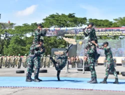 Sinergitas Kuat TNI-Pemerintah: Geladi Bersih Upacara Penyumpahan dan Penetapan Komcad ASN Sulawesi Selatan TA 2026 Digelar Meriah di Makassar